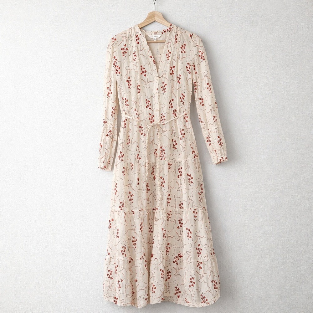 Per Una Dress Marks & Spencer Midi Dress Size 8 Prairie Cottagecore Boho Western